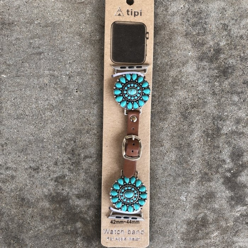 Western Squash Blossom Apple Watch band